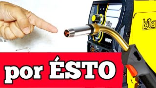 Como usar la soldadora electrica Inverter Como soldar con electrodo [upl. by Atekram]