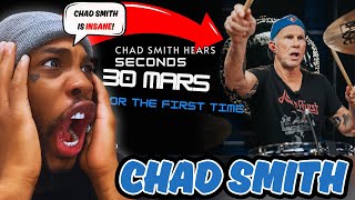 Chad Smith Hears Thirty Seconds To Mars For The First Time REACTION [upl. by Mehcanem225]