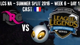 NRG vs Dignitas  LCS NA 2016  Spring Split  Week 6  Day 1  FR [upl. by Mak]