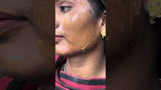 Full Face Wax  facial hair removal wax waxing face facewax haircare hairremovalyoutubevideo [upl. by Muriah]