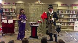 Library Magic Show with Leigh Hotz July 25 2017 [upl. by Chesna]