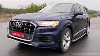 Audi Q7 55 TFSI quattro Technology 2022 ₹88 lakh  Reallife review [upl. by Sadnac44]