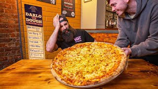 BEAT THIS ALL YOU CAN EAT PIZZA SLICE RECORD AND YOU EAT FOR FREE  BeardMeatsFood [upl. by Justine]