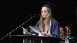 Beautiful and Moving Graduation Speech [upl. by Akkahs]