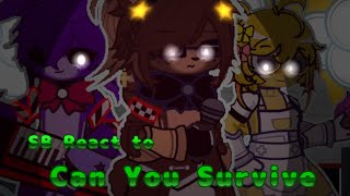 Security breach React to FNAF song can you survive enjoy the video [upl. by Llarret]