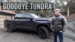 I Sold My Tundra [upl. by Annekcm672]