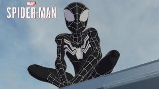 SpiderMan PC  Spectacular SpiderMan Phase 2 Symbiote Suit MOD Free Roam Gameplay [upl. by Gyimah]