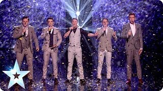 Encore Collabro perform as winners of Britains Got Talent 2014  Britains Got Talent 2014 Final [upl. by Riatsala347]