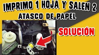 Atasco de Papel I Impresora Jala varias Hojas SOLENOIDE [upl. by Cosma]