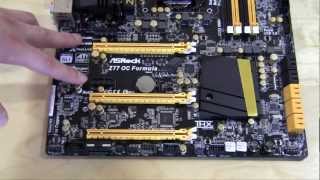 ASRock Z77 OC Formula Motherboard Unboxing amp Overview [upl. by Eamon]