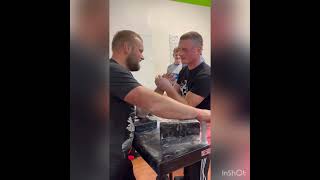 All Ireland Arm Wrestling session in Kilkenny 2024 Adrian O’Dwyer Kyle Hutchison Adam Johnston [upl. by Attenauqa]