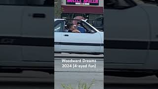 Woodward Dream cruise 2024 4eyed fun [upl. by Aihsatsan]