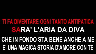 karaoke una magica storia damore gigi dalessio [upl. by Cleres533]