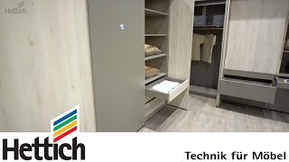 Win storage the large wardrobe at Interzum 2017 [upl. by Akissej]