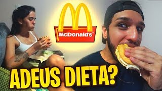 A GENTE QUEBROU A DIETA NO MC DONALDS [upl. by Halona852]