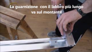 Video guida montaggio box doccia scorrevole Bivita [upl. by Gypsy]