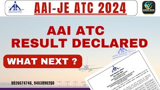 AAIATC 2024 RESULT DECLARED  CUT OFF ATC 2024  WHAT NEXT  CAREER WAVE atc2024 [upl. by Tombaugh814]