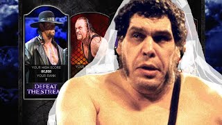 WWE 2K14  André the Giant vs The Undertaker  Defeat the Streak 1 [upl. by Schoenfelder]