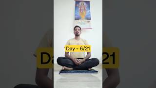 Vipassana Meditation  Day 621 vipassana meditation day6 21dayvipassana jiveshsharma peace [upl. by Lacy]