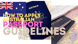 Australian Passport Application [upl. by Carmelle]