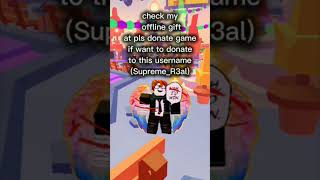 Checking my gift day 2 roblox plsdonate gift [upl. by Meggy]