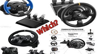 Thrustmaster t300 vs thrustmaster t150 vs Logitech g29 txtmxg920 the Best steering wheel setup [upl. by Aire]