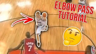 HOW TO DO THE FAMOUS JASON WILLIAMS NBA ELBOW PASS [upl. by Carlyn137]