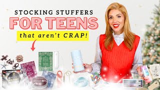 Stocking Stuffers  Gifts for TEENS 🎁 that arent just crap 😉 [upl. by Ymiaj]