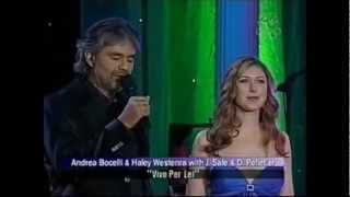 Vivo Per Lei Andrea Bochelli amp Hayley Westenra Vivo Per Lei LyricsLetraswmv [upl. by Sibylla14]