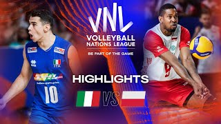 🇮🇹 ITA vs 🇵🇱 POL  Highlights Week 2  Mens VNL 2023 [upl. by Gnilyam840]