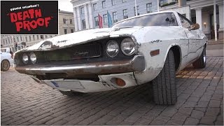 100 ORIGINAL Dodge Challenger from Quentin Tarantinos Death Proof  Sound amp Driving [upl. by Enyawal892]