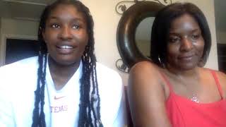 Mothers Day for Texas Longhorns KVUE chats wBrionne Butler and her mom Javonne Grant [upl. by Lewej]