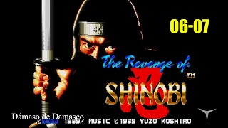 The Revenge of Shinobi Escenario 6 al 7 [upl. by Ecnadnak]