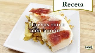 ▶️ Huevos rotos con jamón [upl. by Averell838]