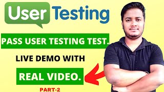 PASS USER TESTING TEST LIVE DEMO [upl. by Dean296]