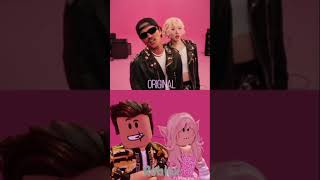 Roblox VS Original  ROSÉ amp Bruno Mars  APT roblox apt vs [upl. by Darda]