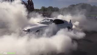 Toyota Supra Turbo Sounds from Hell Compilation Crazy Flames [upl. by Cowden681]