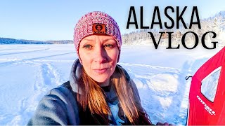 From Ice Fishing to a Girls Day Out  Life in Alaska VLOG [upl. by Nelda]