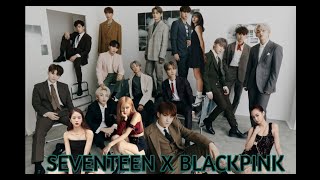 SVTPINK SEVENTEEN and BLACKPINK interactions [upl. by Willy]