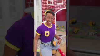 Exploring a Fire Station WIth Blippi and Meekah shorts [upl. by Idnam]