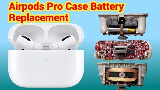 AirPods Pro Case Battery Replacement  Change Battery in AirPods Pro Clone  AirPods Teardown [upl. by Namielus]