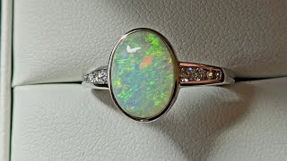 Andamooka Opal from Rough to Jewelry [upl. by Audly267]