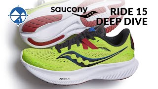 Saucony Ride 15 Designer Deep Dive  Reliable Workhorse For Any Day of the Week [upl. by Fedak]