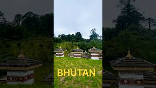 Bhutan a Buddhist kingdom on the Himalayas bhutan travel shortvideo reels [upl. by Htebazileharas]