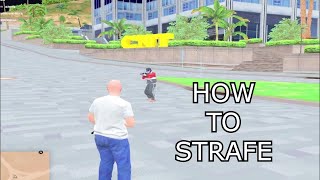 How to strafe on fivem GLifeV3all serverSTRAFE TP [upl. by Onailerua334]