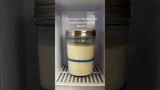 The Easiest Sourdough Starter Recipe Ever homemadesourdoughbreadshortstutorialrecipefoodie [upl. by Sletten26]