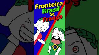 A maior fronteira da França frança brasil fronteira geografia [upl. by Olivette212]