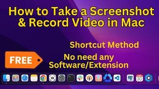 How to Take Screenshots and Record Videos with Shortcut Keys  Mastering Mac [upl. by Ylrebmik]