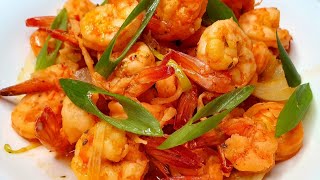 GAMBAS AL AJILLO  Quick and Easy Shrimp Gambas al ajillo recipe  SHRIMP RECIPE [upl. by Ceil]