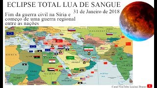 GRANDE SINAL DA GUERRA ENTRE NAÇÕES E A LUTA PELA TERRA SANTA ECLIPSE LUA DE SANGUE [upl. by Shalne113]